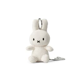 Peluche y llavero Miffy Keychain ECO Corduroy - 10 cm- 4" color Blanco Blanco TALLA UNICA