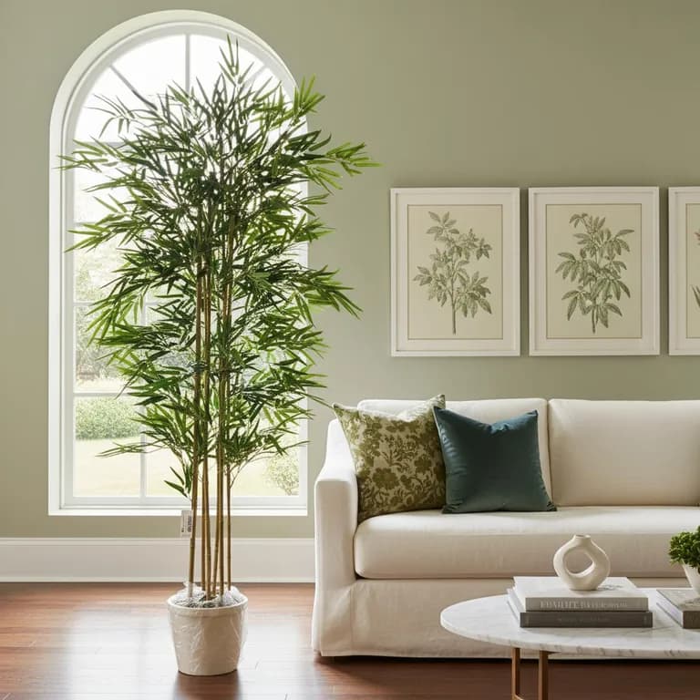 Planta Artificial Bamboo 180 Cm. Premium / Verde