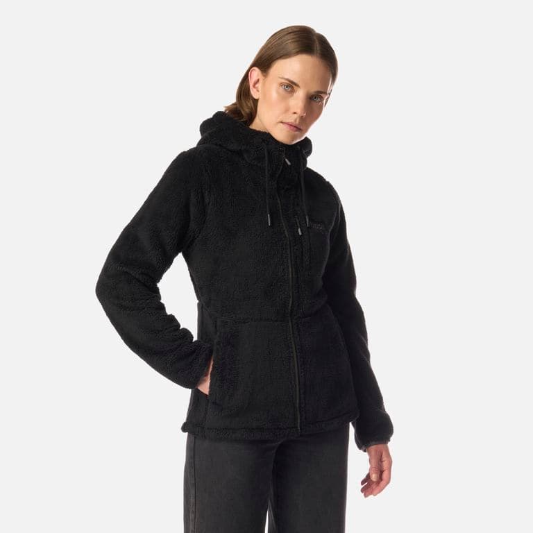 Polar Mujer Bear Shaggy-Pro Hoody Jacket Negro Negro XS
