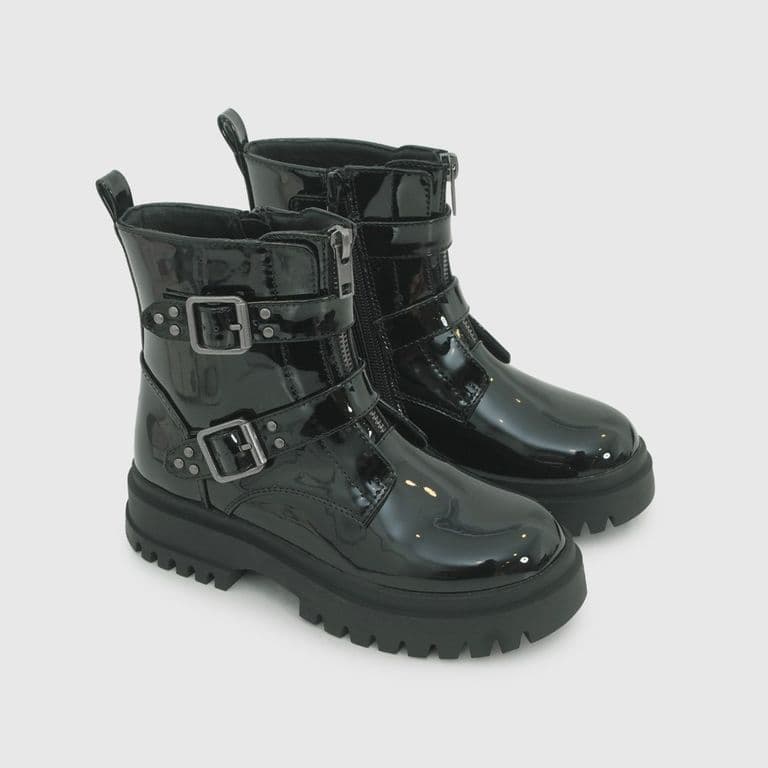 Botin para Nina Negro 28