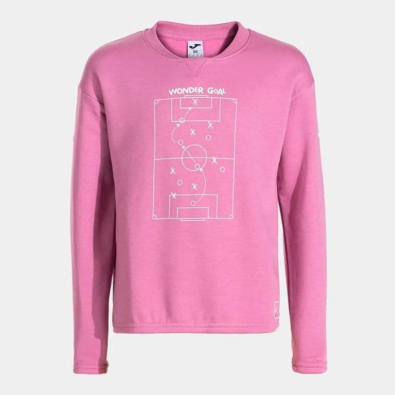 Poleron Ninos Camp Sweatshirt Rosado Rosa 8