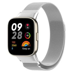 Correas Milanesse Loop Para Redmi Watch 3 Plateado TALLA UNICA