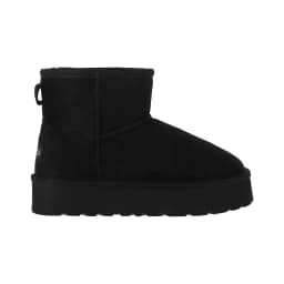 Botas Nina Blast Short Fiber Negra Plataforma Negro 30