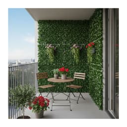 Malla Cerca De Hojas Planta Enredadera Artificial Jardin 100x300 cm
