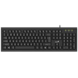 Teclado Cable USB Resistente A Derrames KB-113 Negro