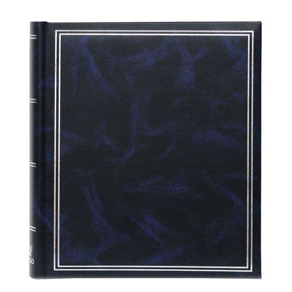 Album clasico liso con memo. para ensobrar 13x18 cm 200F Azul