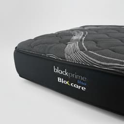 Cama Baul 2 Plazas L190 cm + Colchon Black Prime - Modelo Uno / Rueda Logo (Negro)