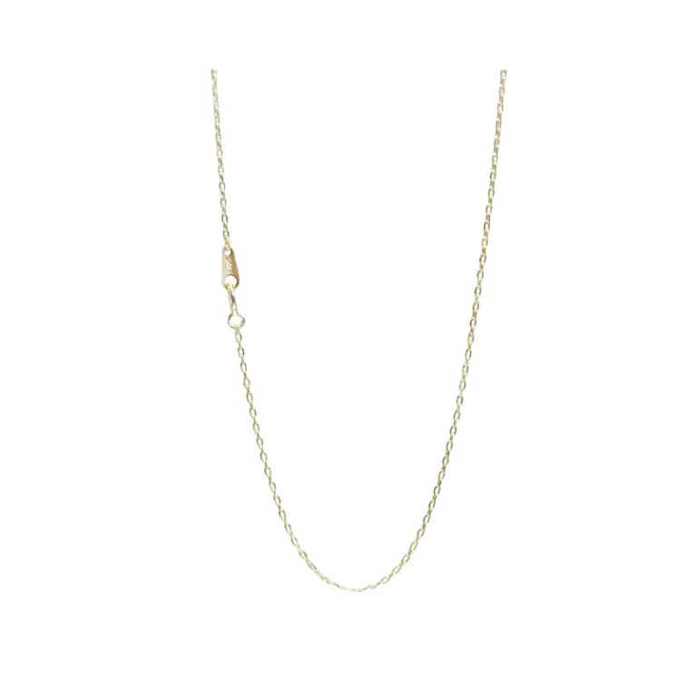 Collar Plata 925 Eslabones O Dorado TALLA UNICA