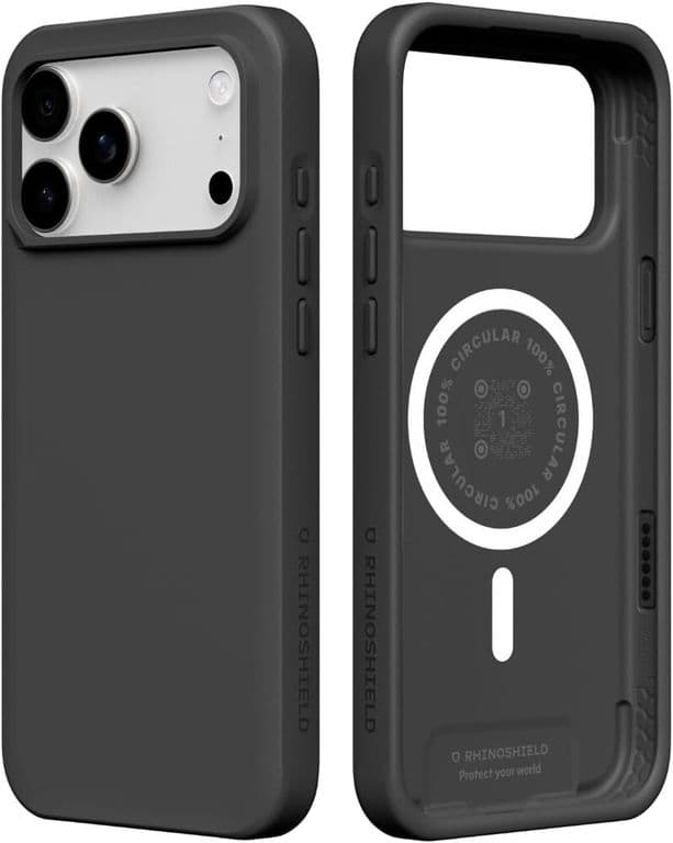 Carcasa RhinoShield Para iPhone 17 Pro Max SolidX Negro