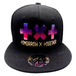 Gorra Snapback TXT Tomorrow X Together Negra Negro TALLA UNICA