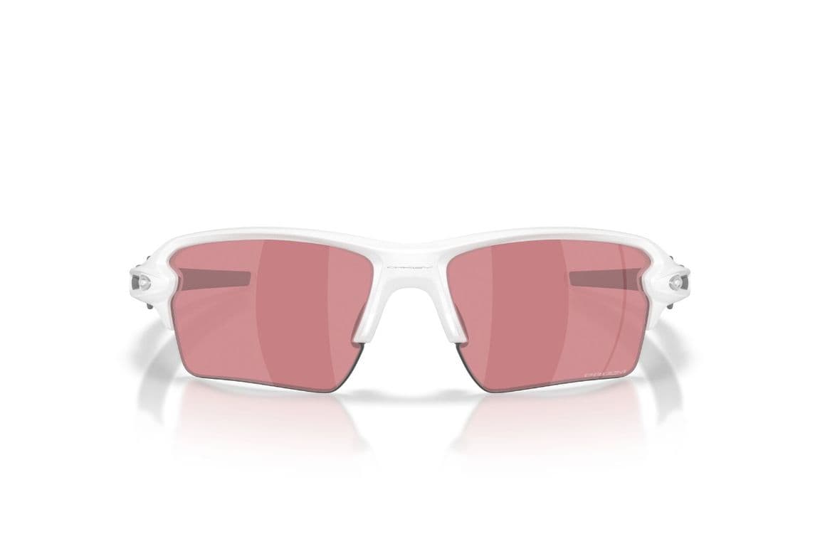 Lentes de Sol Flak 2.0 Xl Prizm Dark Golf Espejados Blanco M