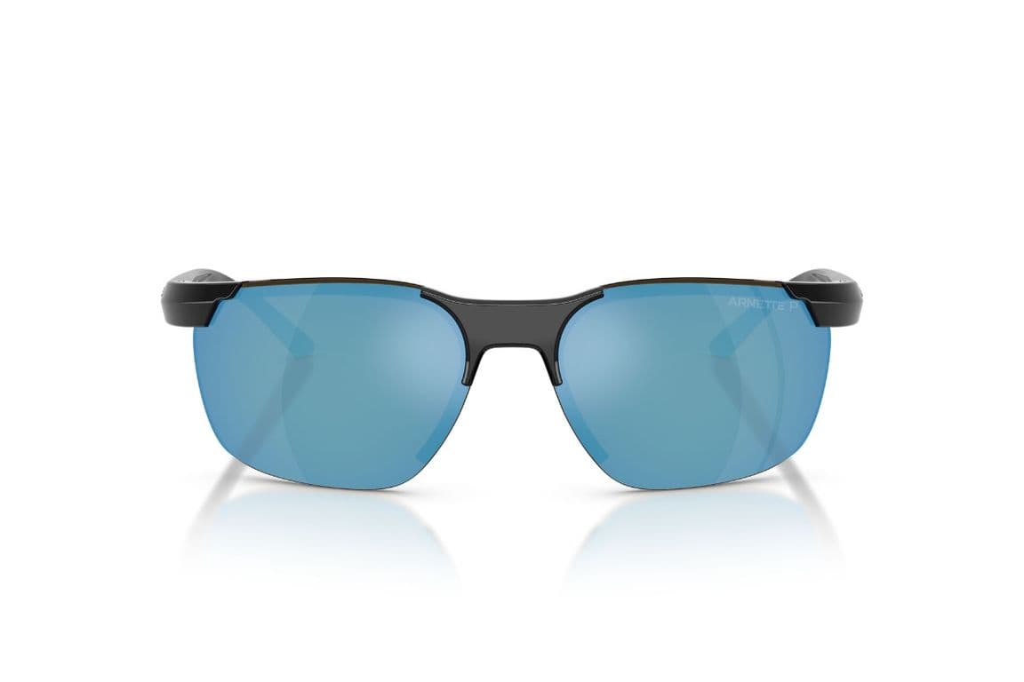 Lentes de Sol Negro Polarizados Espejados Negro M