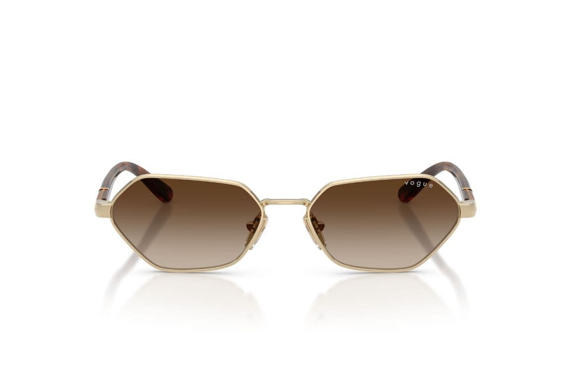 Lentes de Sol Dorado Degradados Dorado M