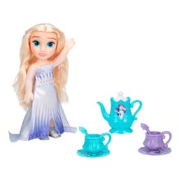 Muneca Elsa Con Set De Te Frozen De