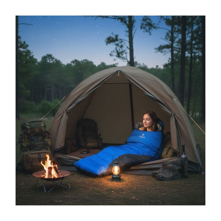 Saco De Dormir Extremo -10 + 10 Camping Trekking