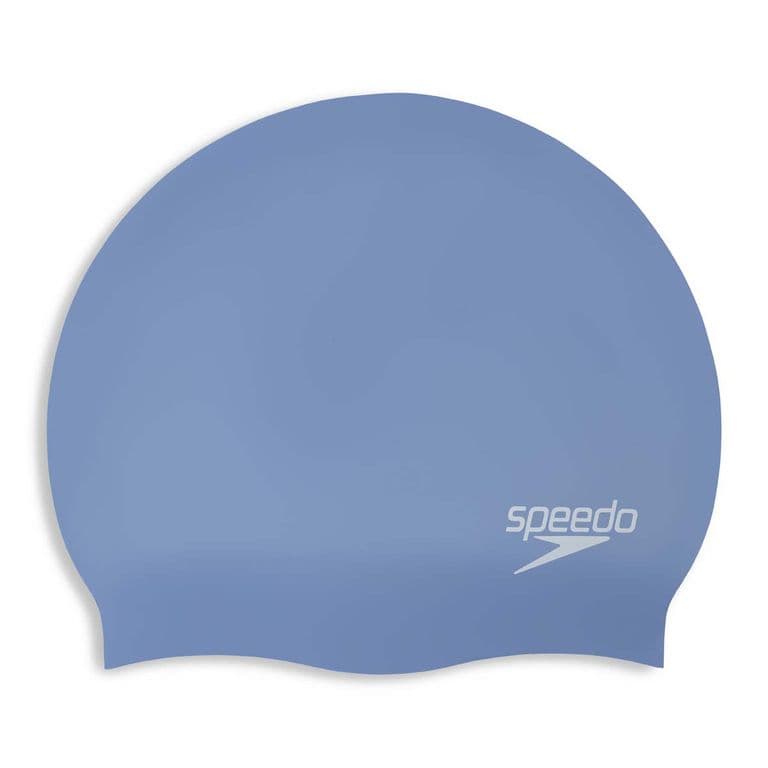 Gorro Natacion Unisex Long Hair Azul