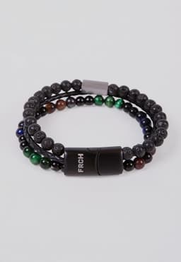 Pulsera Kansas Black Negro TALLA UNICA