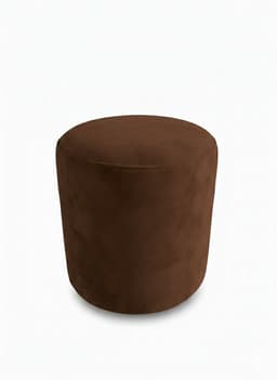 PUFF REDONDO CHOCOLATE FELPA Chocolate