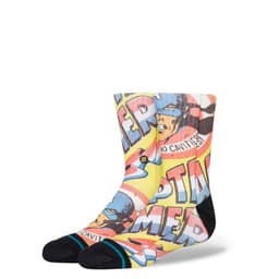 Sock Kids Captain America No Cavities Yellow Amarillo L