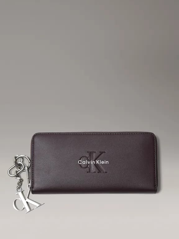 Billetera con Llavero de Monograma CK Cafe Cafe TALLA UNICA