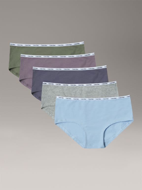 Pack de 5 Calzones Hipster para Nina Multicolor Multicolor S