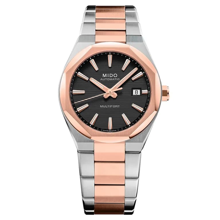Reloj Multifort 8 One Crown 40MM Bicolor Plateado TALLA UNICA
