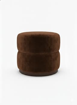 PUFF GIRATORIO CHOCOLATE FELPA Chocolate