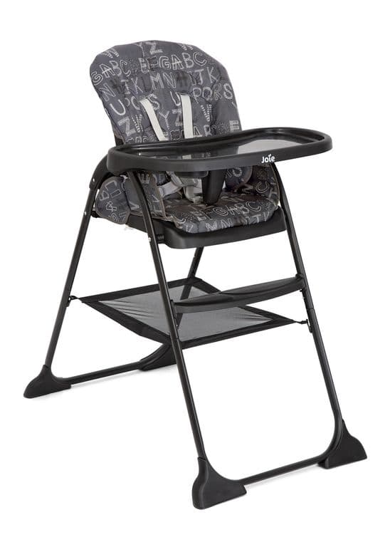 Silla de Comer Mimzy Snacker Abc Charcoal Negro
