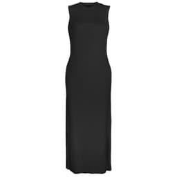 Vestido Women Long All Black Negro S