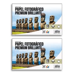 Papel Foto 13x18 x200 Hojas - 210g Premium 5x7 Pulgadas