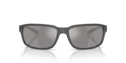 Anteojos De Sol AN4373 Matte Dark Grey Grey Mirror Silver 80 Polar Hombre Gris 62