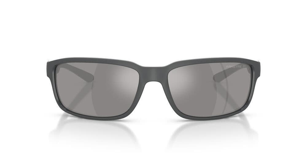 Anteojos De Sol AN4373 Matte Dark Grey Grey Mirror Silver 80 Polar Hombre Gris 62