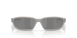 Anteojos De Sol OO9530 Terraforma Titanium Prizm Black Polarized Unisex Plateado 58
