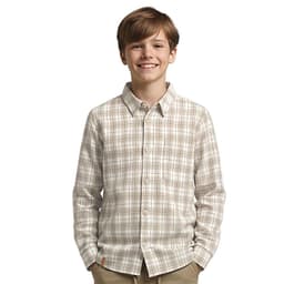 Camisa Manga Larga Nino Beige 4