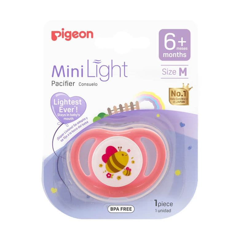 Chupete Odontologico Mini Light Talla M (Rosado)