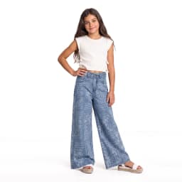 Jeans Ancho Nina Celeste 6