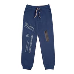 Pantalon Buzo Franela Nino Azul 4