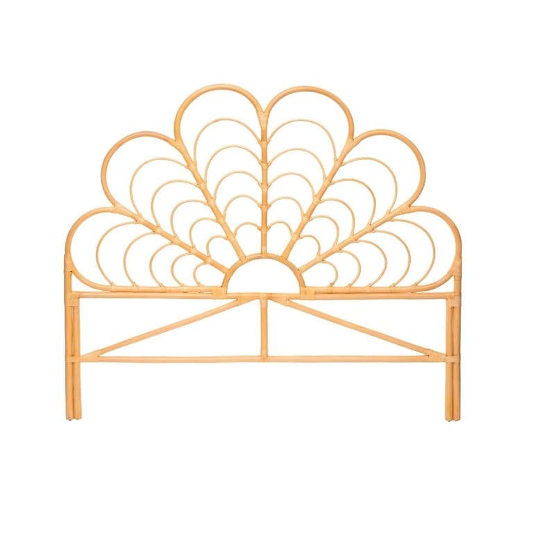 Respaldo de Cama Ratan Aoni 2 Plazas 160x140 cm