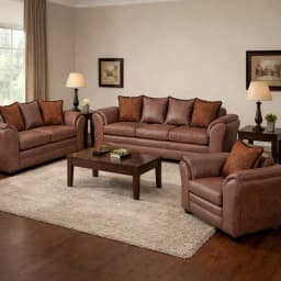 Juego de Living 3 2 1 Aconcagua Terracota