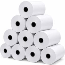 Pack de 10 Rollos Termicos 57mmx30mm Estandar Maquinas POS
