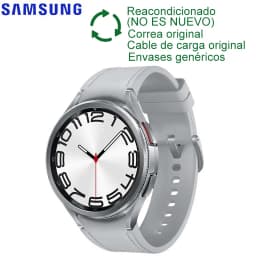 Galaxy Watch 6 Classic 47mm Reacondicionado SemiNuevo Plateado