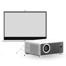 Proyector Portatil Hexa 8000lm + Telon 100"