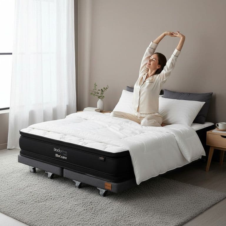 Cama King Box 8 cm - L200 cm + Colchon Black Prime - Modelo Dos / Con Rueda Divan (Gris)