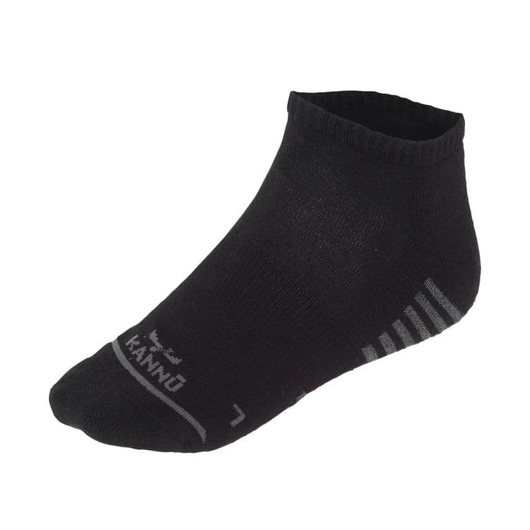 Tripack Calcetines Tobilleros Negro 38