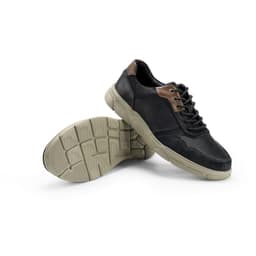 Zapatillas Hombre Cuero Dosscourt-0-02 Negro Negro 38