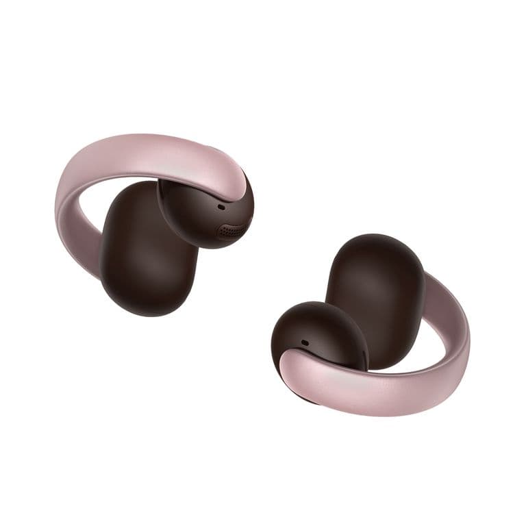 Audifono True Wireless AeroClip Soundcore Rosado