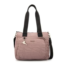 Cartera tote ivanca grande rosa viejo Rosa TALLA UNICA