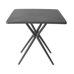 Mesa Cocina Terraza Jardin Cuadrada Elvan 71x70x70 Gris