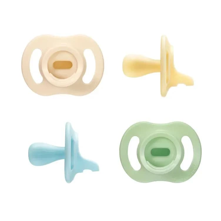 Chupete de silicona 1 pieza ligero 0-6 meses 4 unidades Ultralight Stayput nino