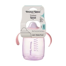 VASO ANTIDERRAME 240ML TRAINER SPOUT 6 MESES+ ROSADO